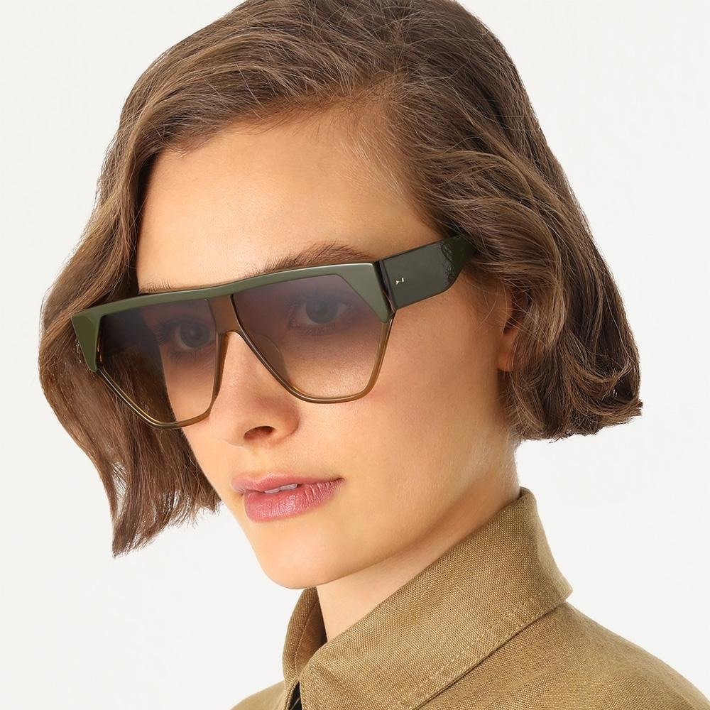 ISO: Resistance Shield Sunglasses in Khaki
